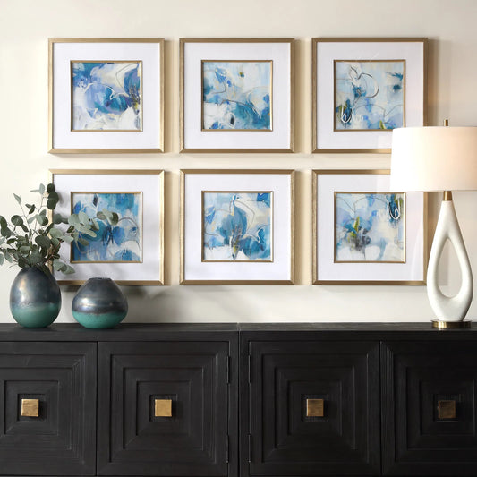 Fresh Start Abstract Prints by Uttermost. Made from plastic, glass, mdf, paper in a unique style.