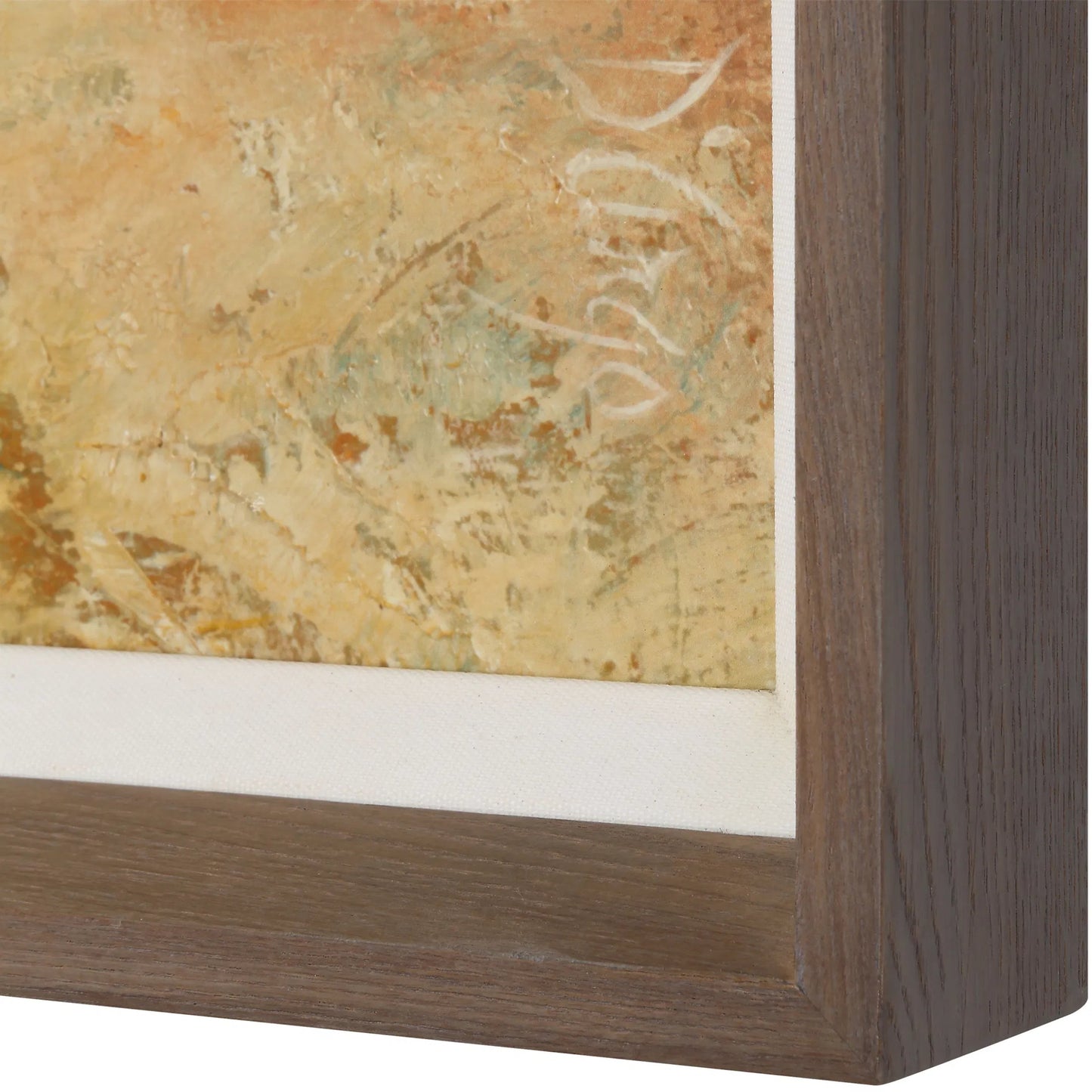 003 SI-2262480 | Closeup | Vista Grande Framed Desertscape Print by Uttermost. Made from pine, mdf, veneer, paper, linen in a transitional style.