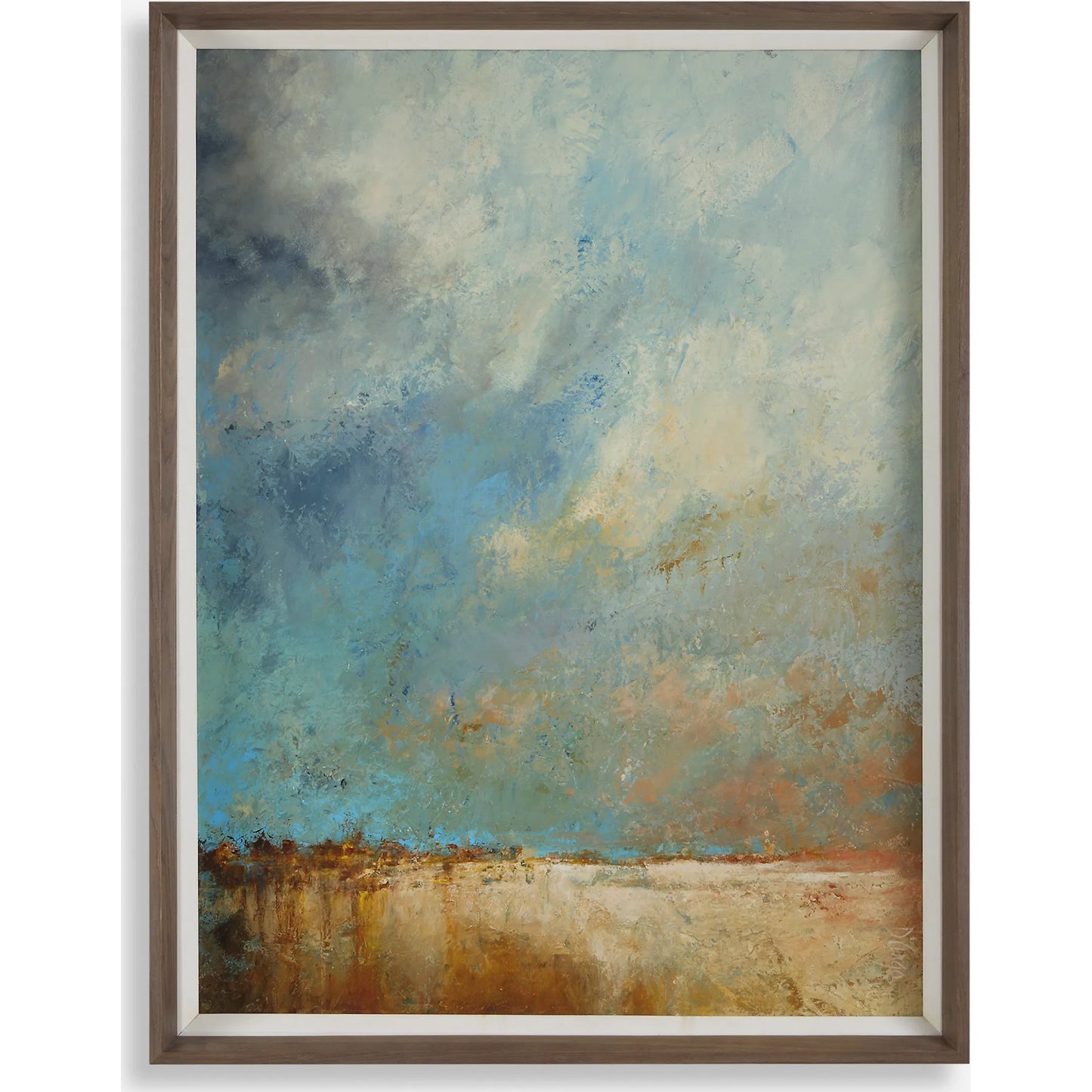 001 SI-2262480 | Primary Silo | Vista Grande Framed Desertscape Print by Uttermost. Made from pine, mdf, veneer, paper, linen in a transitional style.