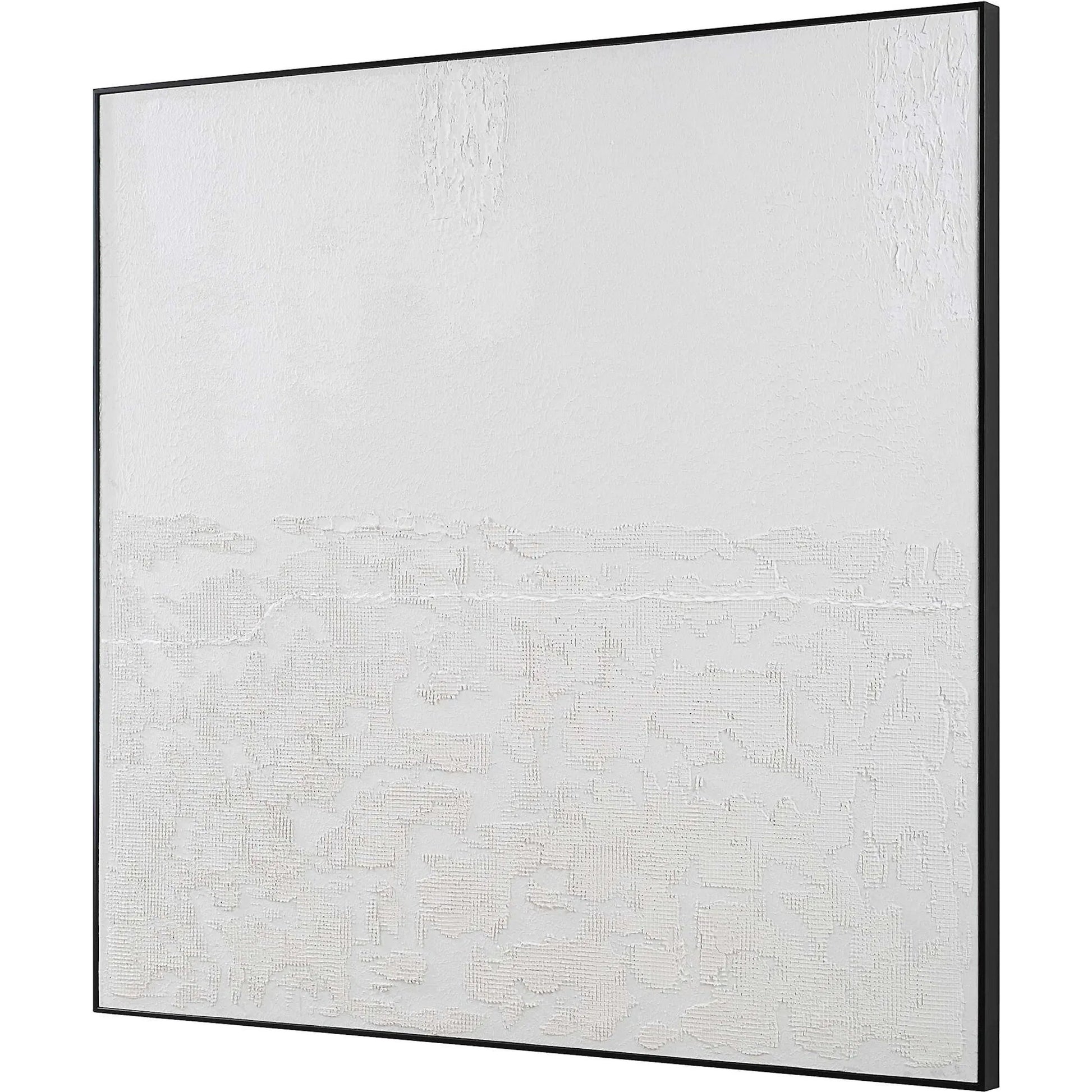 Below the Surface Abstract Art by Uttermost. Made from canvas, firwood frame, mdf in a transitional style.