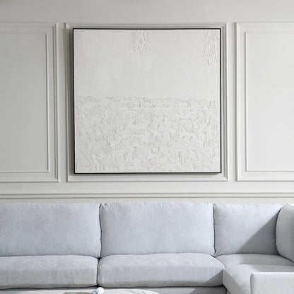 Below the Surface Abstract Art by Uttermost. Made from canvas, firwood frame, mdf in a transitional style.