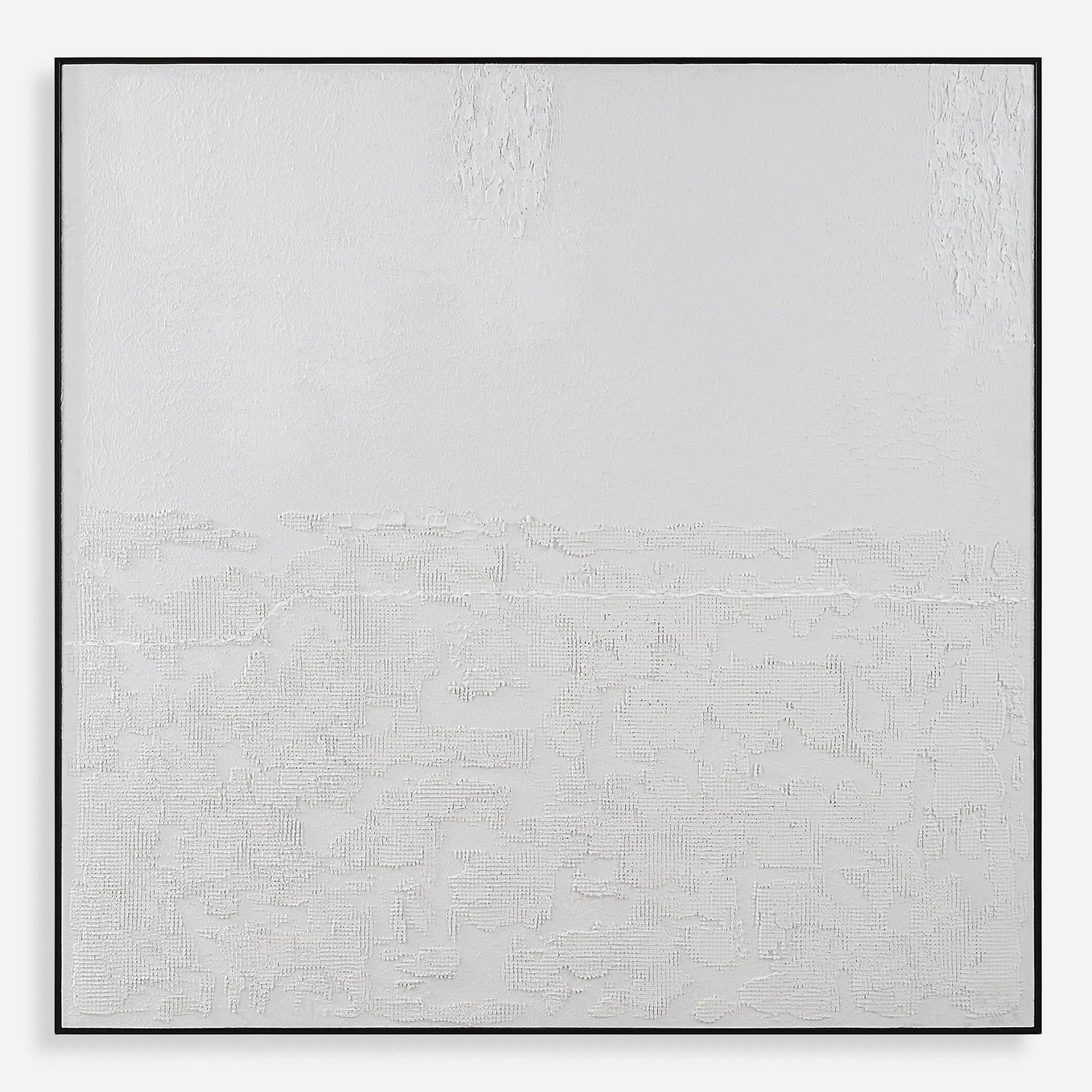 Below the Surface Abstract Art by Uttermost. Made from canvas, firwood frame, mdf in a transitional style.