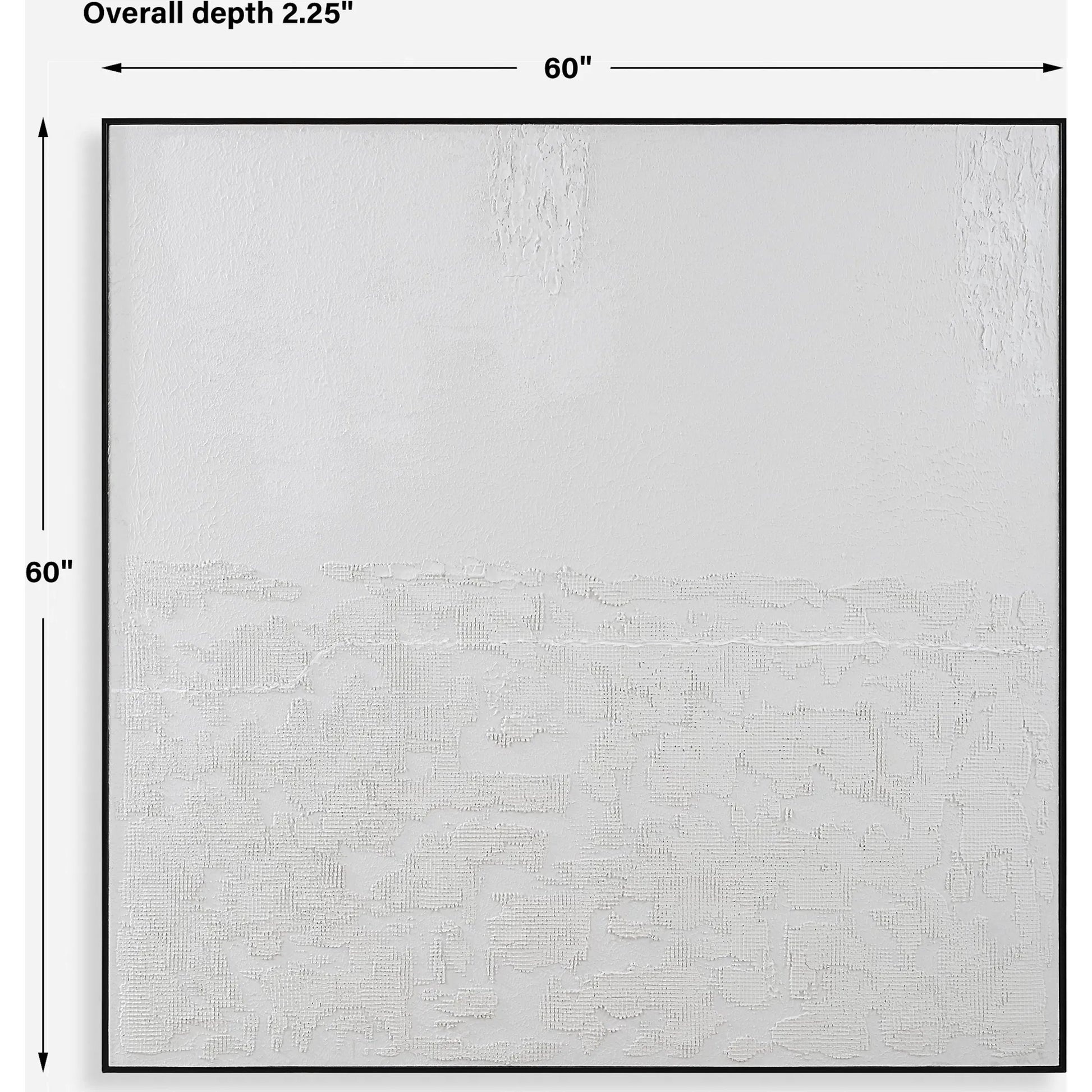 Below the Surface Abstract Art by Uttermost. Made from canvas, firwood frame, mdf in a transitional style.