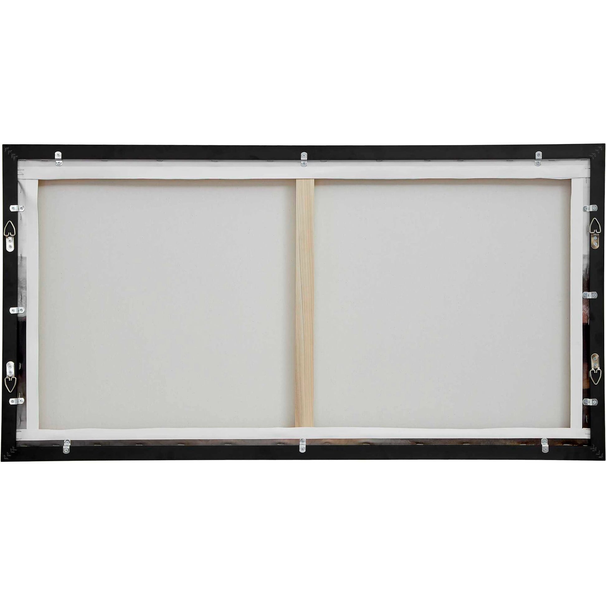 Splash of Land Framed Canvas by Uttermost in gold. Made from solid wood, canvas in a cottage & farmhouse style.