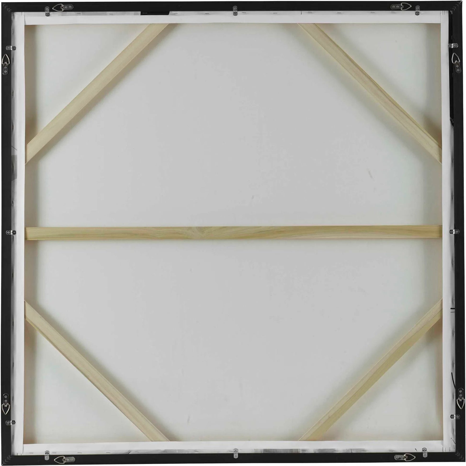 Looping Eternity Framed Abstract Art by Uttermost in bronze, gold. Made from solid wood, canvas in a modern style.