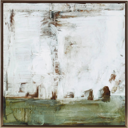 The Boardwalk Framed Abstract Art by Uttermost. Made from solid wood, canvas in a unique style.