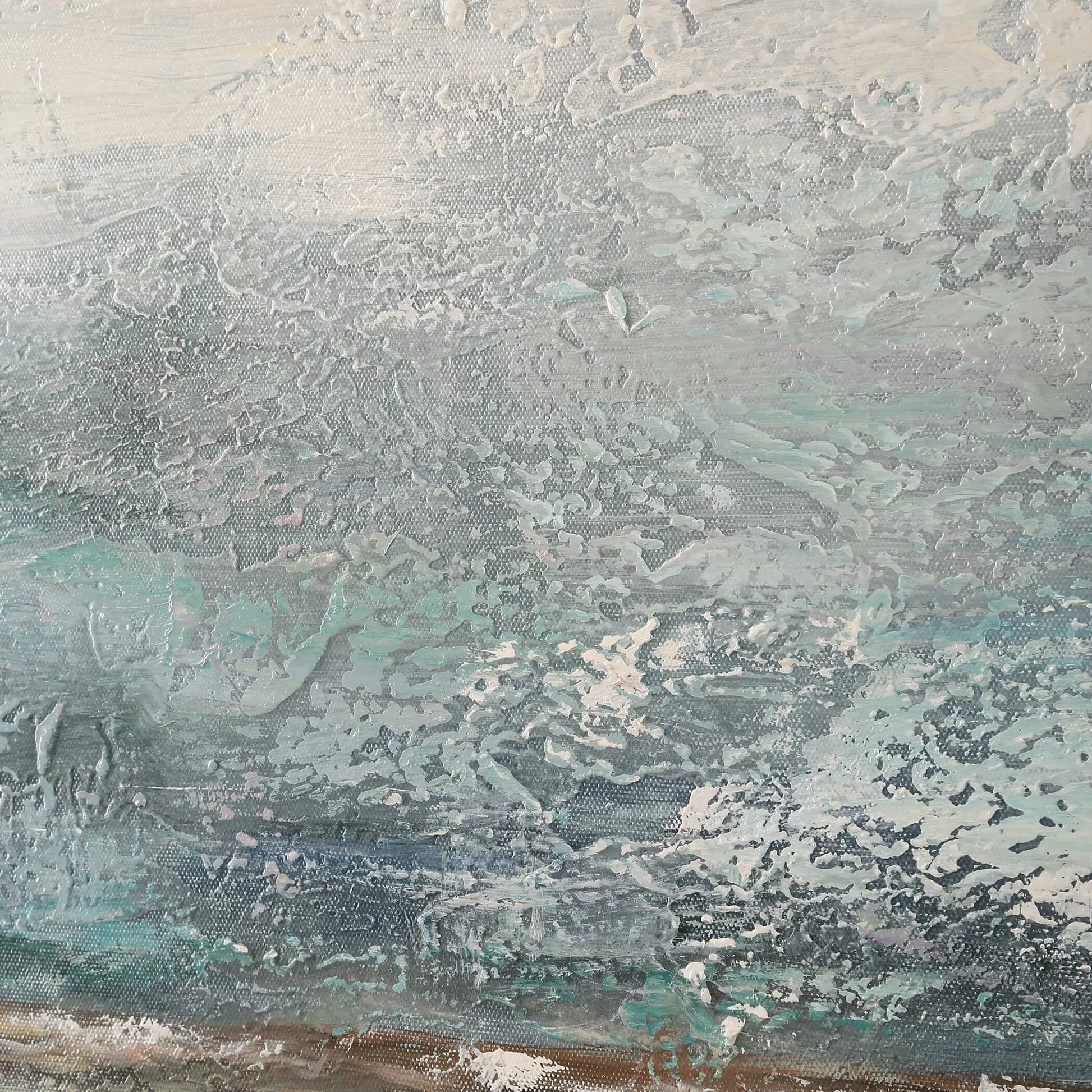 Foggy Morning Abstract Art by Uttermost. Made from pinewood, canvas, mdf in a unique style.