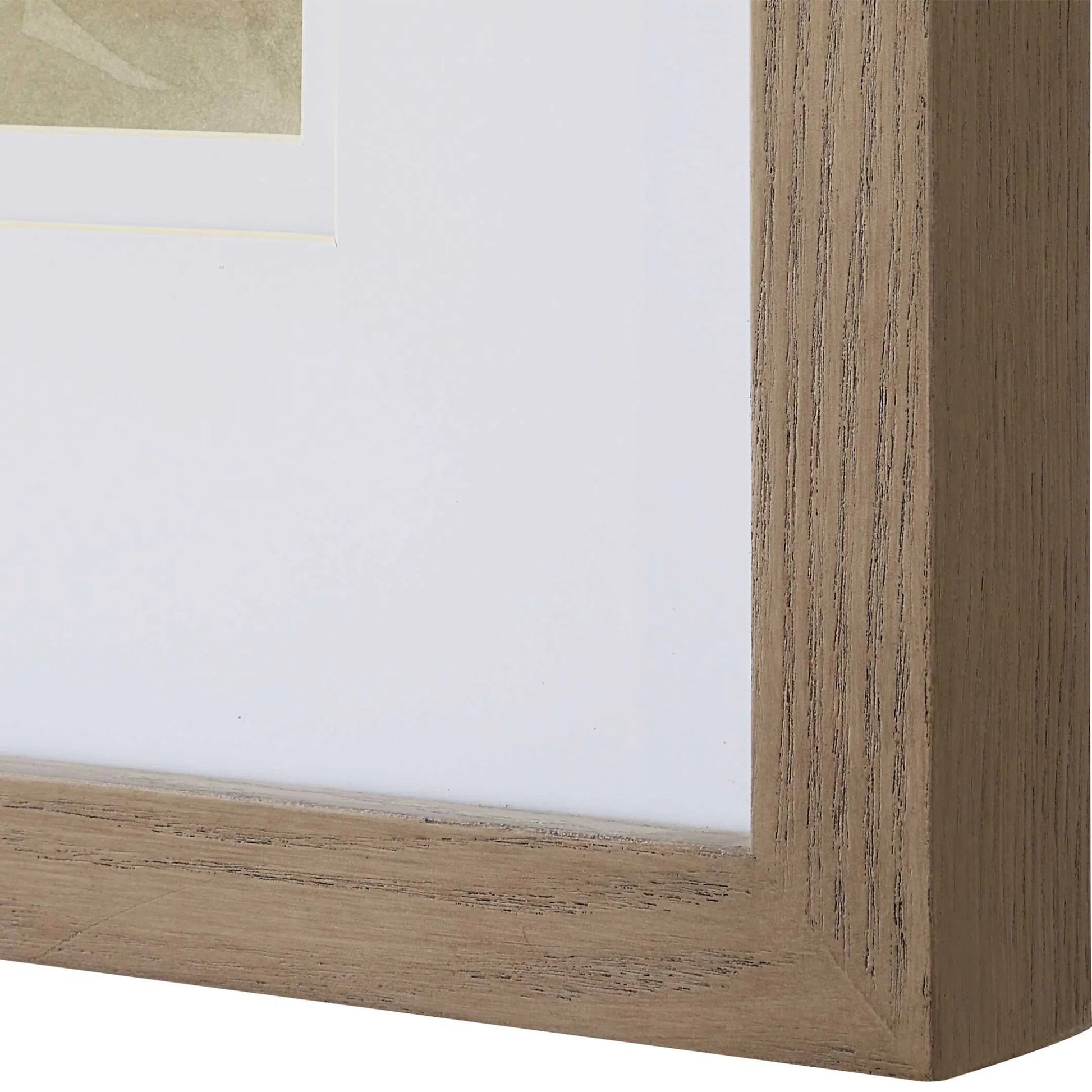 Verdant Watercolor Landscape Print by Uttermost. Made from pine, mdf, glass, paper, veneer in a transitional style.