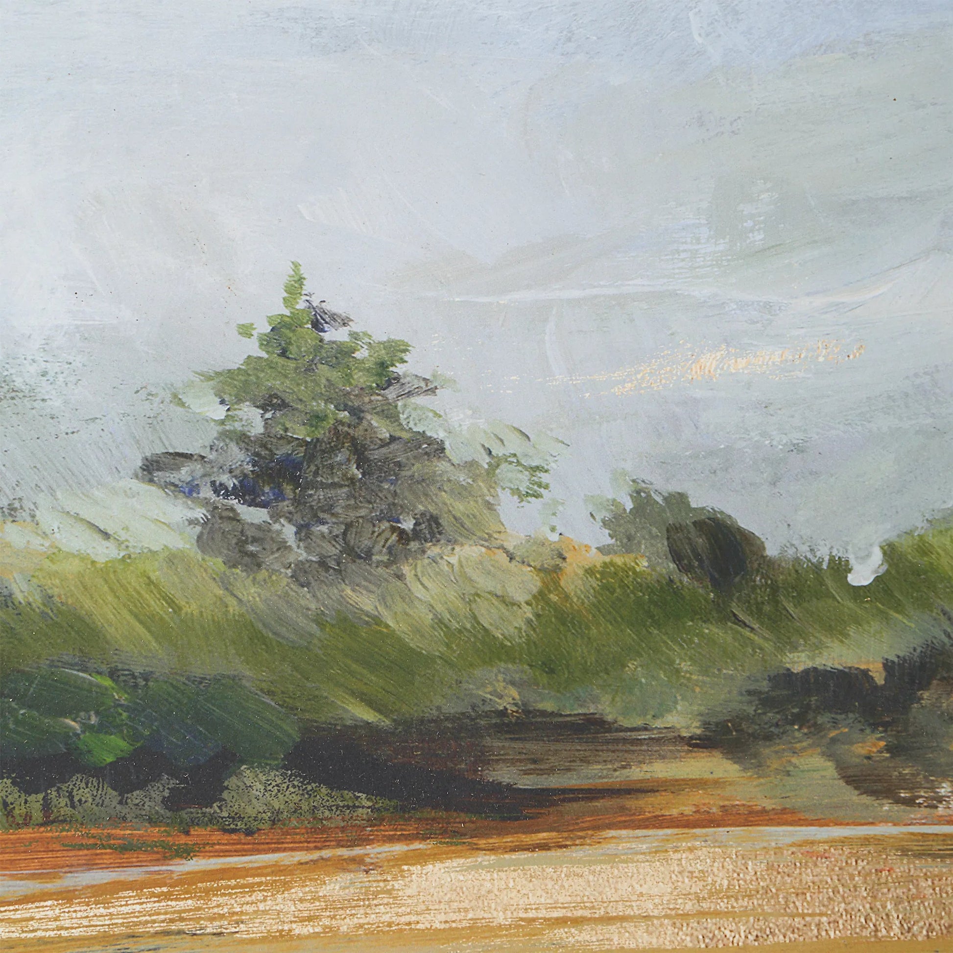 Whispering Cloudscapes Landscape Print by Uttermost. Made from pine, mdf, paper, veneer, linen in a cottage & farmhouse style.