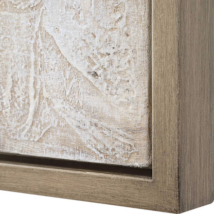 Desert Oasis Abstract Canvas Art by Uttermost. Made from canvas, pine wood, plastic, mdf in a transitional style.