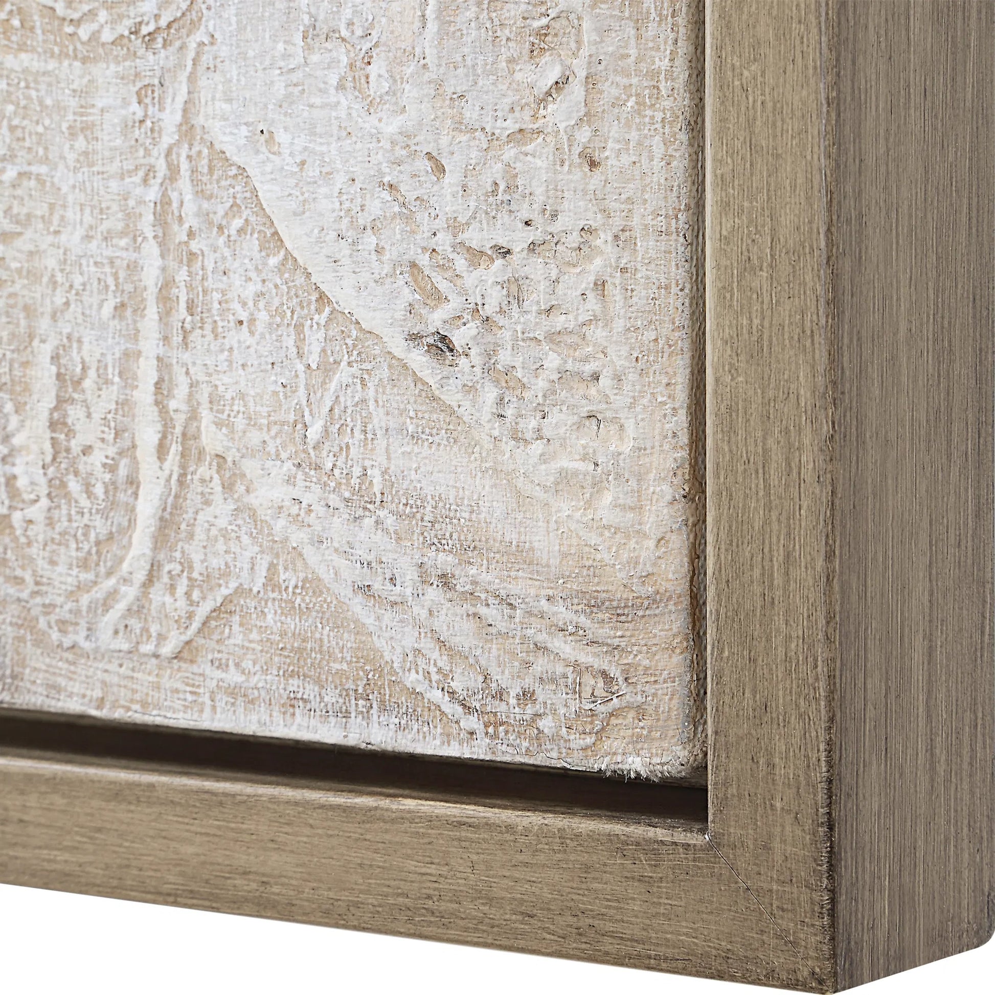 Desert Oasis Abstract Canvas Art by Uttermost. Made from canvas, pine wood, plastic, mdf in a transitional style.