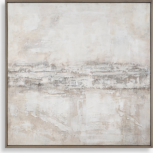 Desert Oasis Abstract Canvas Art by Uttermost. Made from canvas, pine wood, plastic, mdf in a unique style.