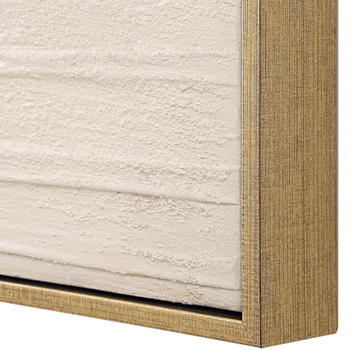 003 SI-2295317 | Closeup | Walking the Line Minimalist Canvas Art by Uttermost. Made from pinewood, canvas, mdf, ps frame in a transitional style.