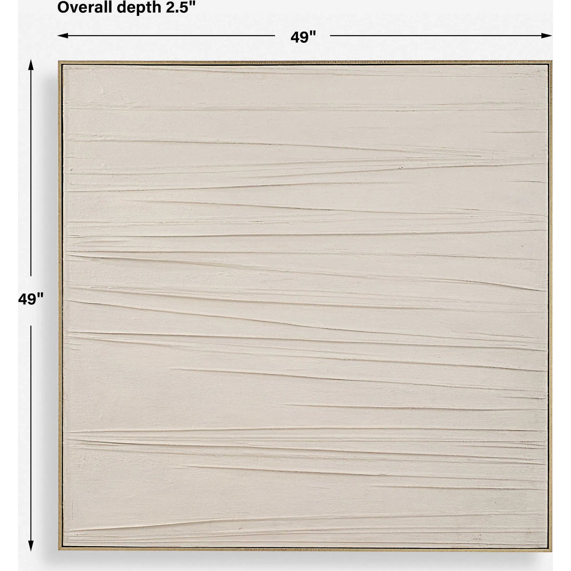 Walking the Line Minimalist Canvas Art by Uttermost. Made from pinewood, canvas, mdf, ps frame in a transitional style.