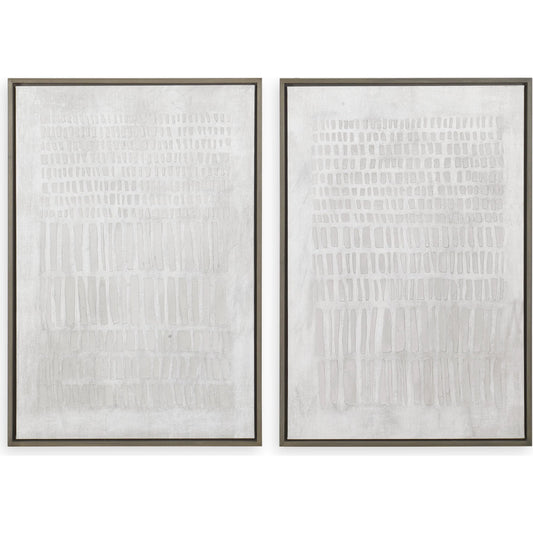 Social Theory Framed Canvases by Uttermost in driftwood. Made from pine wood, veneer, canvas in a modern style.