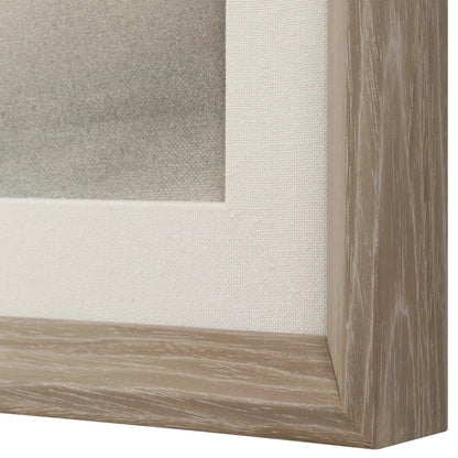 Deep Rains Framed Abstract Print by Uttermost. Made from pine, mdf, veneer, paper, linen in a transitional style.