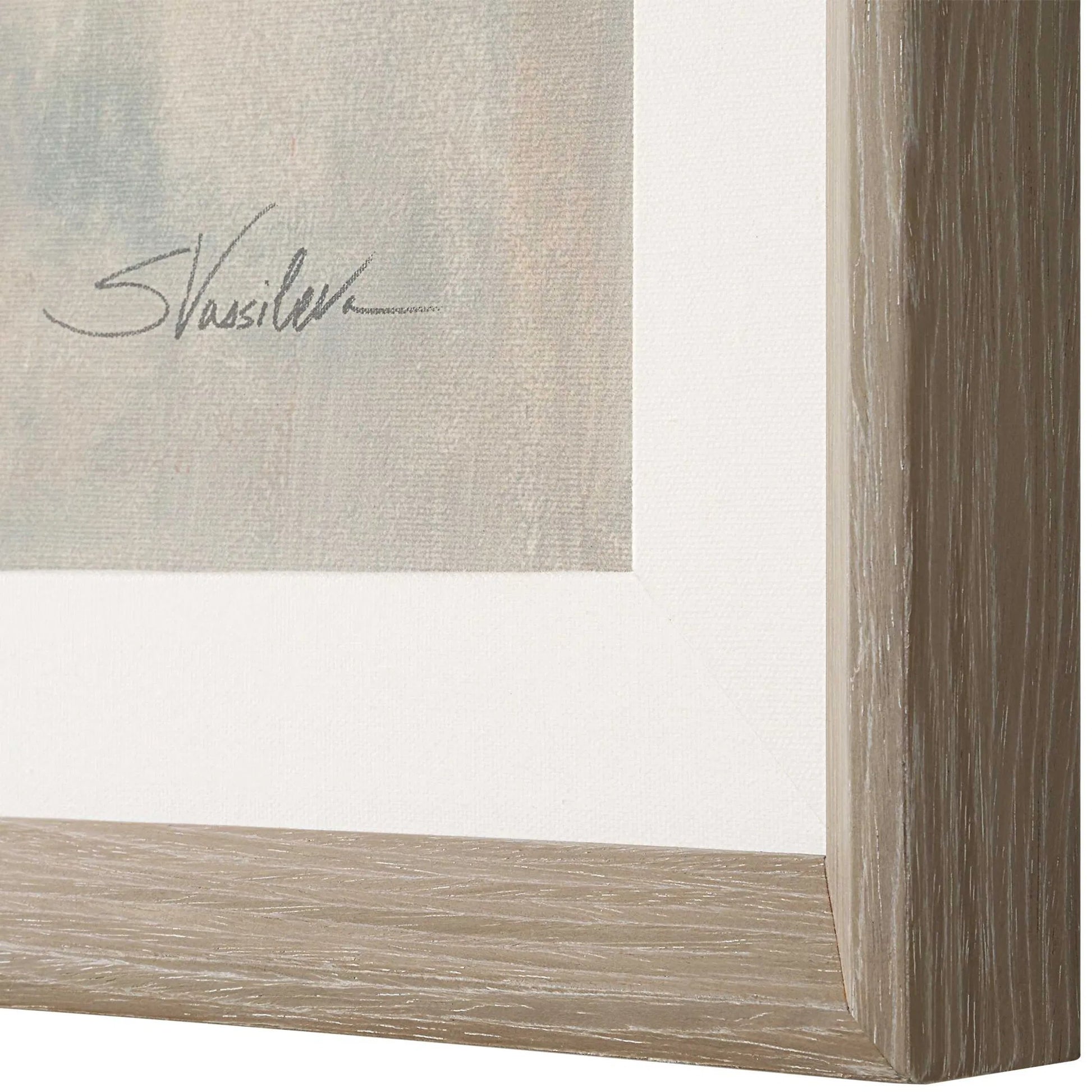 Uphill Framed Abstract Print by Uttermost. Made from pine, mdf, veneer, paper, linen in a eclectic & global style.