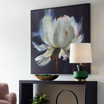 Peony Framed Floral Art by Uttermost. Made from solid wood, canvas in a eclectic & global style.