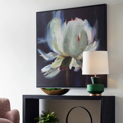 Peony Framed Floral Art by Uttermost. Made from solid wood, canvas in a eclectic & global style.