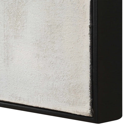 Folding Time Framed Abstract Art by Uttermost. Made from canvas, pine wood in a eclectic & global style.