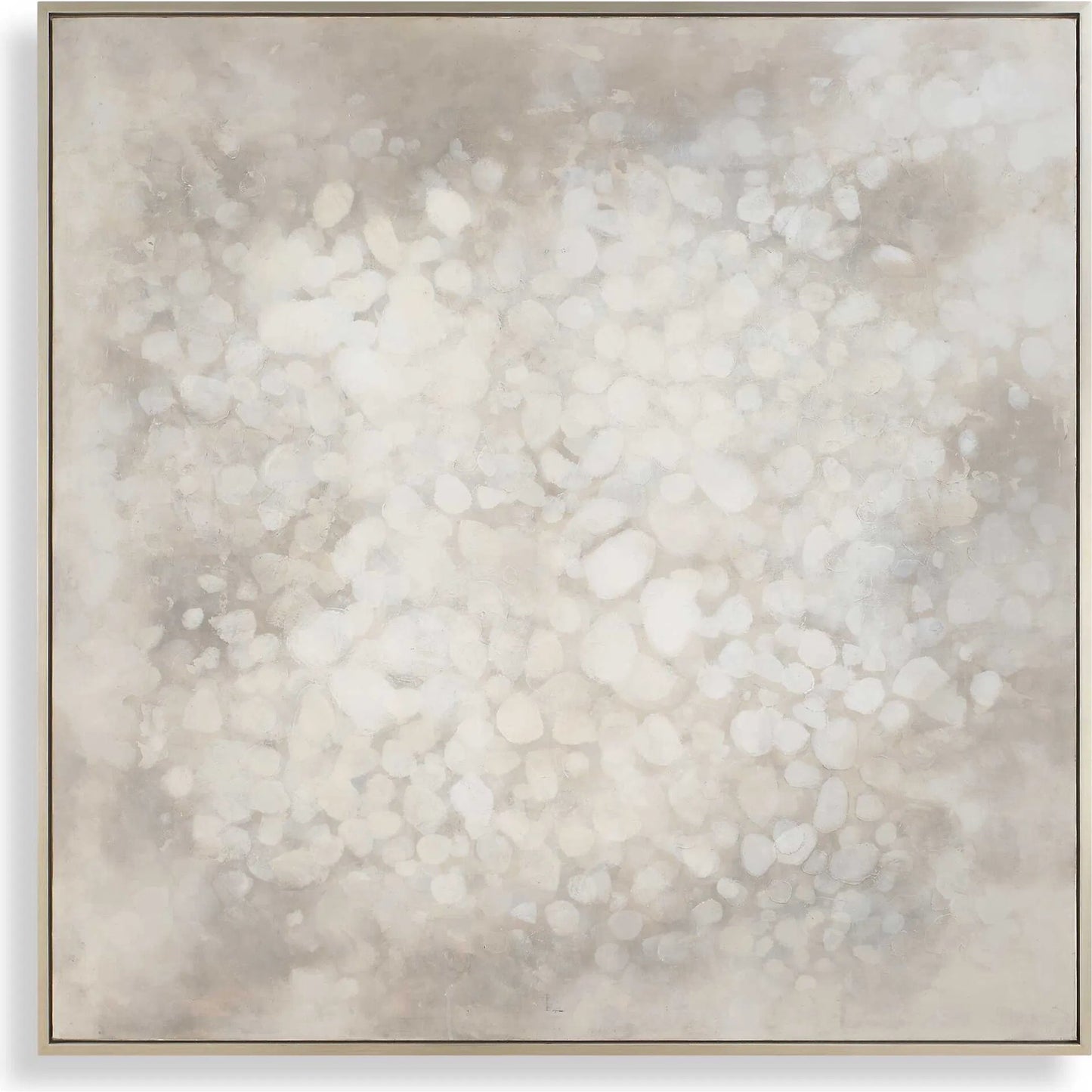 001 SI-2386726 | Primary Silo | Out of Focus Framed Abstract Art by Uttermost in champagne gold. Made from canvas, pine wood, mdf, acrylic in a transitional style.