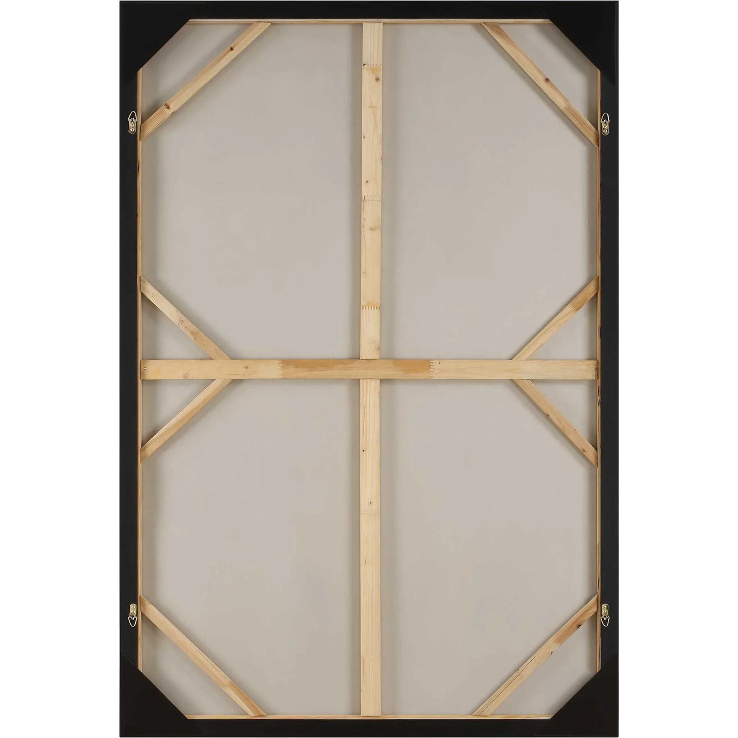 002 SI-2386727 | Additional Silo | Western Hemisphere Hand Painted Canvas by Uttermost in black. Made from canvas, pine wood, mdf, acrylic in a eclectic & global style.