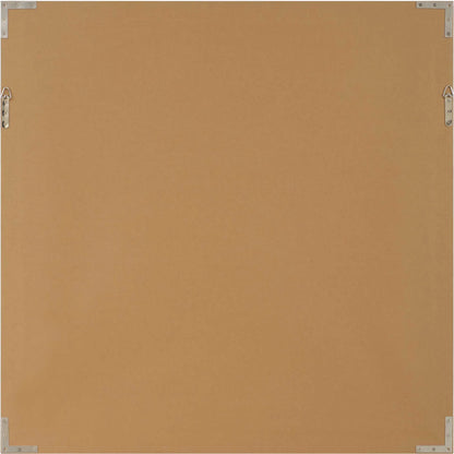 Fragment Hand Painted Landscape Art by Uttermost in gray, green, beige, black. Made from pinewood, canvas, black oak veneer in a transitional style.