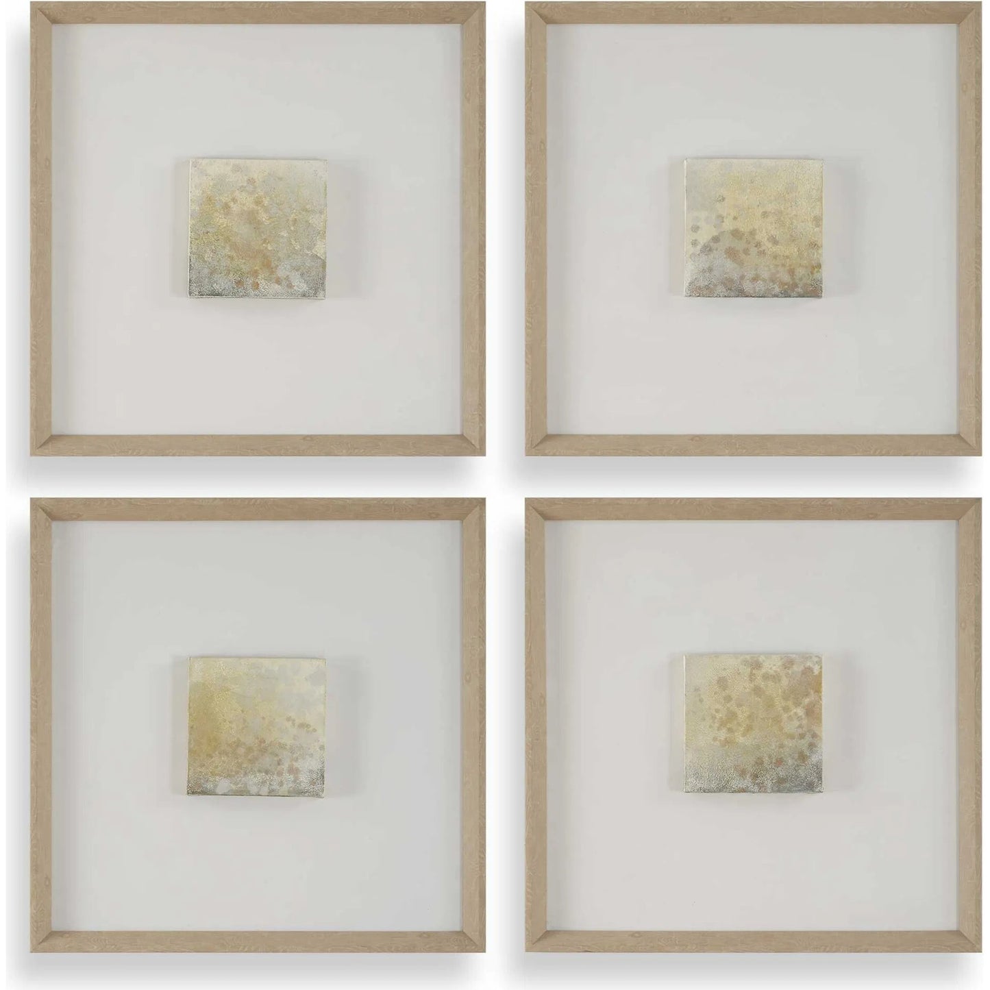 001 SI-2526235 | Primary Silo | Now & Then Abstract Art by Uttermost. Made from canvas, pine, plastic, acrylic in a unique style.