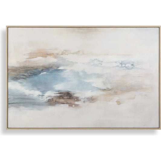 Chasing Coastal Canvas Art by Uttermost. Made from canvas, pinewood, ps moulding, mdf, acr in a unique style.