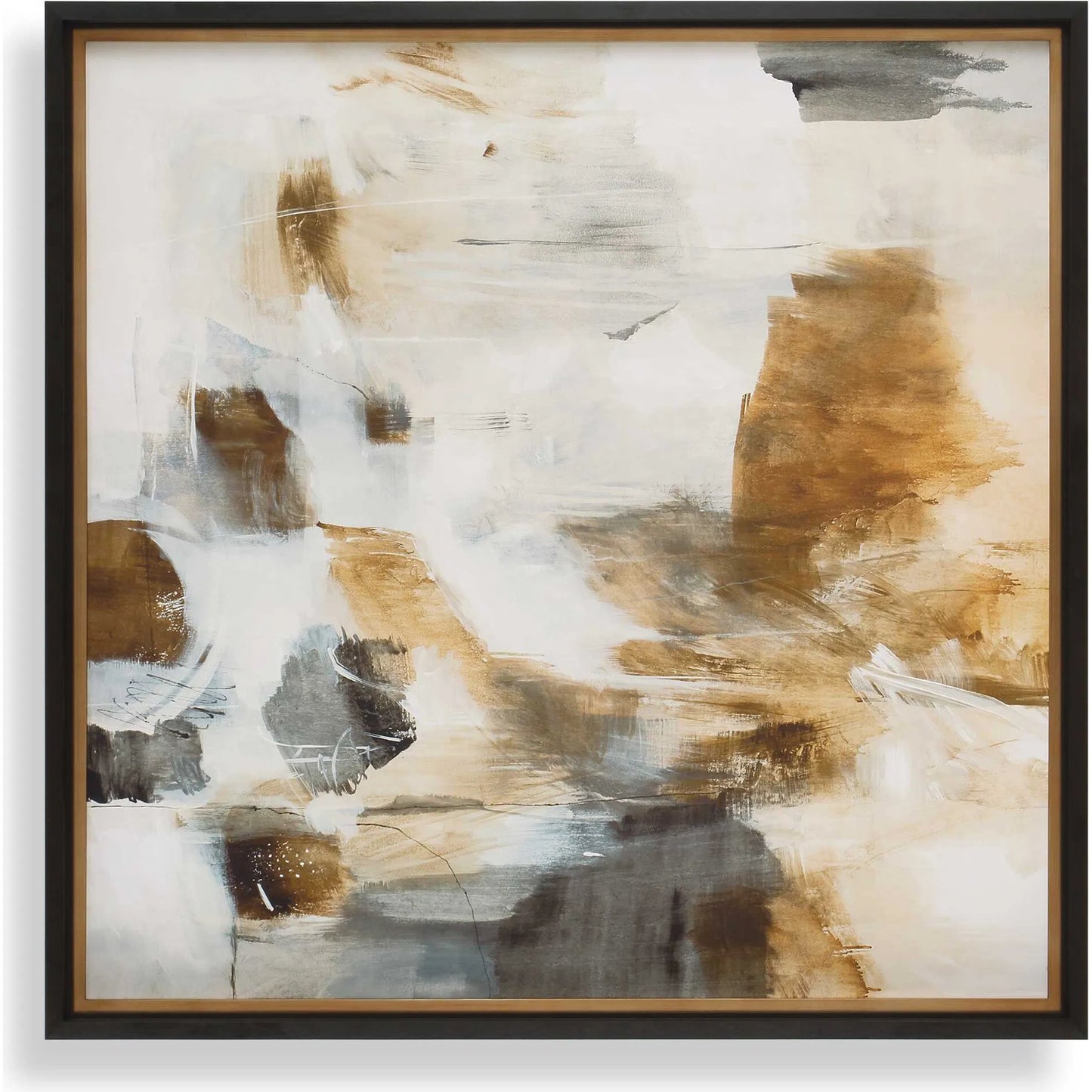 001 SI-2526254 | Primary Silo | Ancient Story Framed Abstract Print by Uttermost. Made from aluminium, pine, mdf, paper in a unique style.