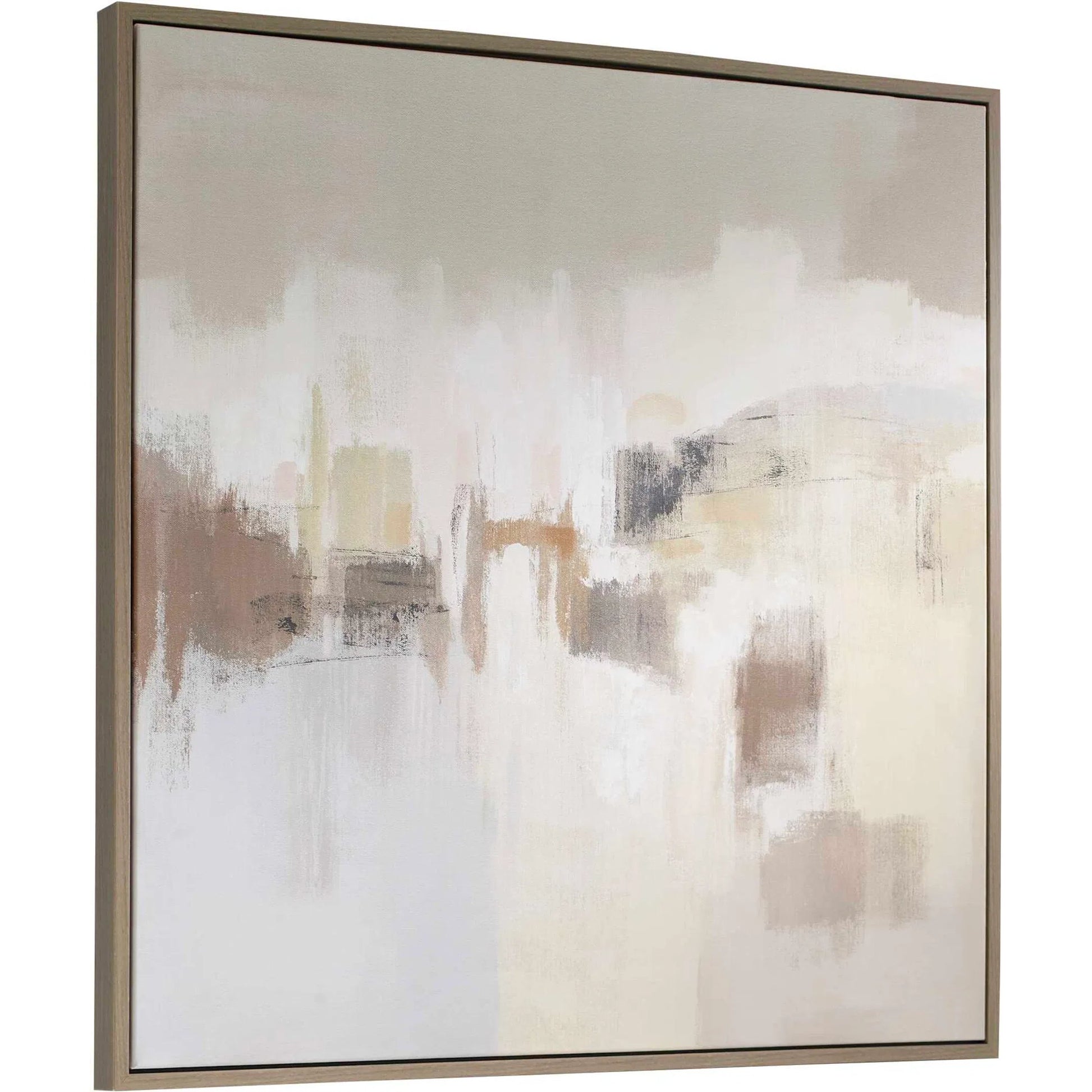 Daybreak Framed Abstract Art by Uttermost. Made from solid wood, canvas in a unique style.