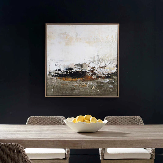 The Other Side Framed Abstract Art by Uttermost. Made from solid wood, canvas in a unique style.