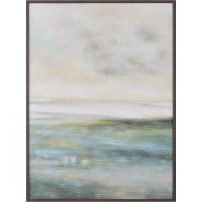 Awakening Hand Painted Landscape Art by Uttermost. Made from canvas, pinewood, mdf in a unique style.