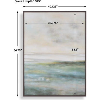 Awakening Hand Painted Landscape Art by Uttermost. Made from canvas, pinewood, mdf in a unique style.
