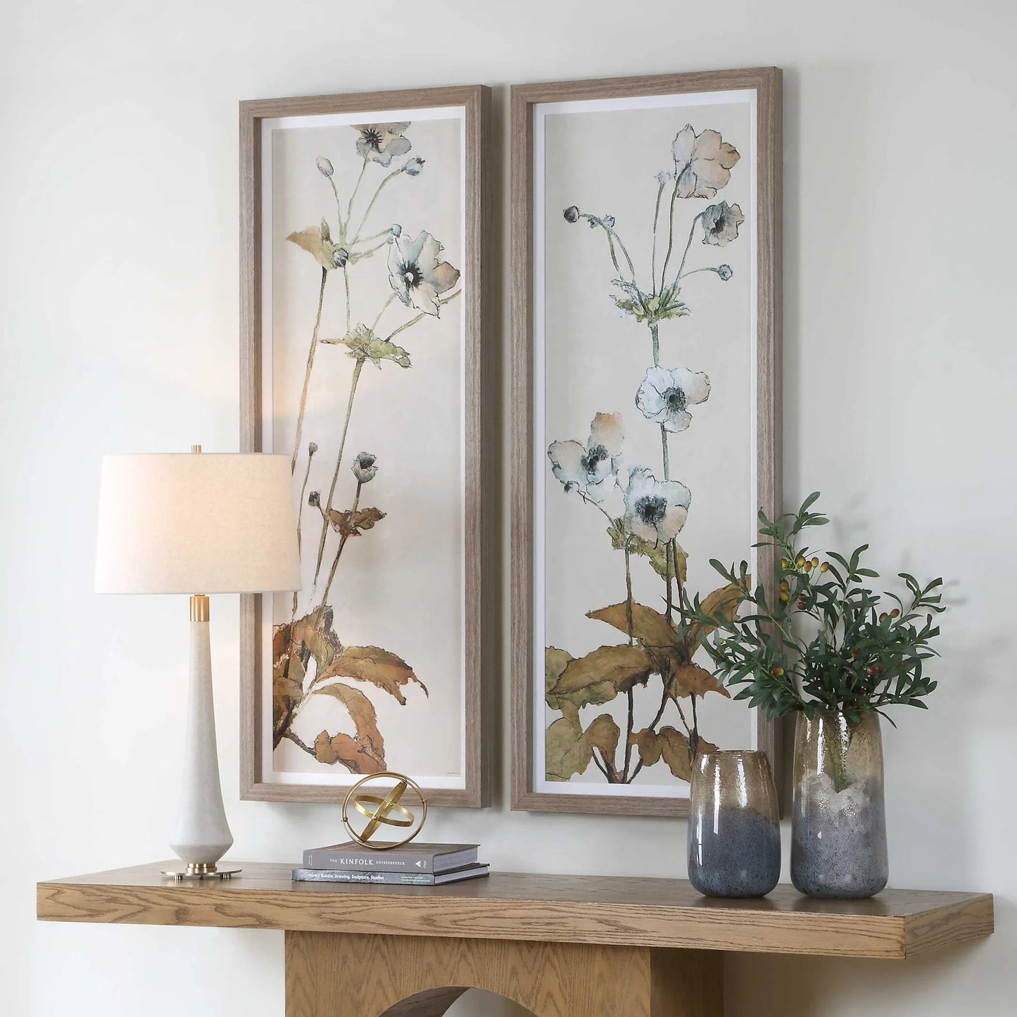 004 SI-2630665 | Unknown | Garden Study Framed Floral Prints by Uttermost. Made from plastic, mdf, paper, linen in a unique style.