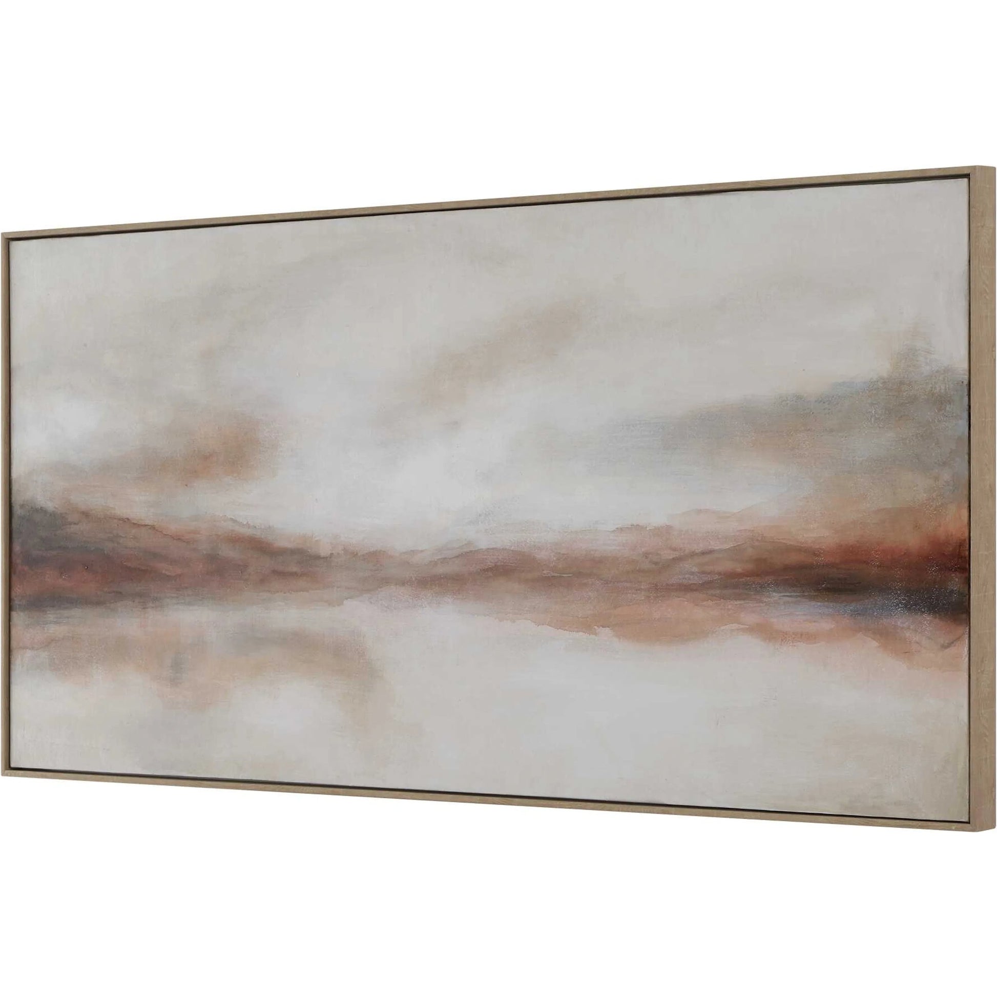 Haze in the Horizon Landscape Painting by Uttermost. Made from canvas, pinewood, ps moulding, mdf, acr in a unique style.