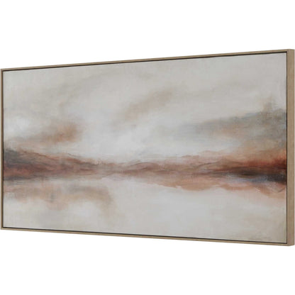 Haze in the Horizon Landscape Painting by Uttermost. Made from canvas, pinewood, ps moulding, mdf, acr in a unique style.