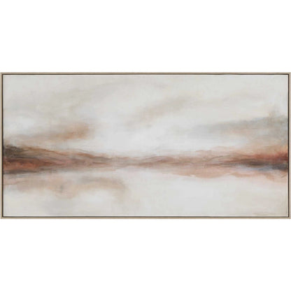 Haze in the Horizon Landscape Painting by Uttermost. Made from canvas, pinewood, ps moulding, mdf, acr in a unique style.