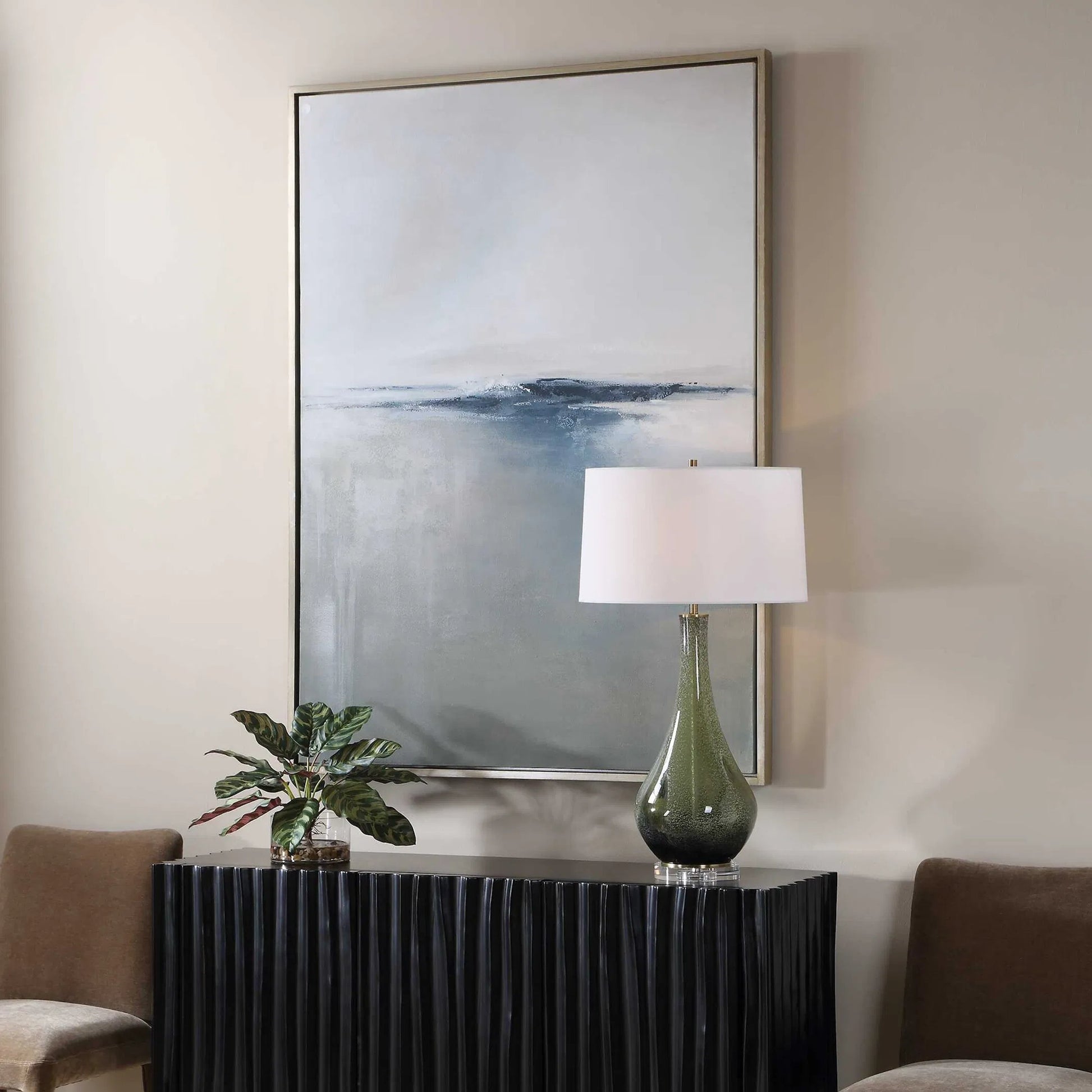 Above the Waterline Abstract Painting by Uttermost. Made from canvas, pinewood, mdf in a unique style.