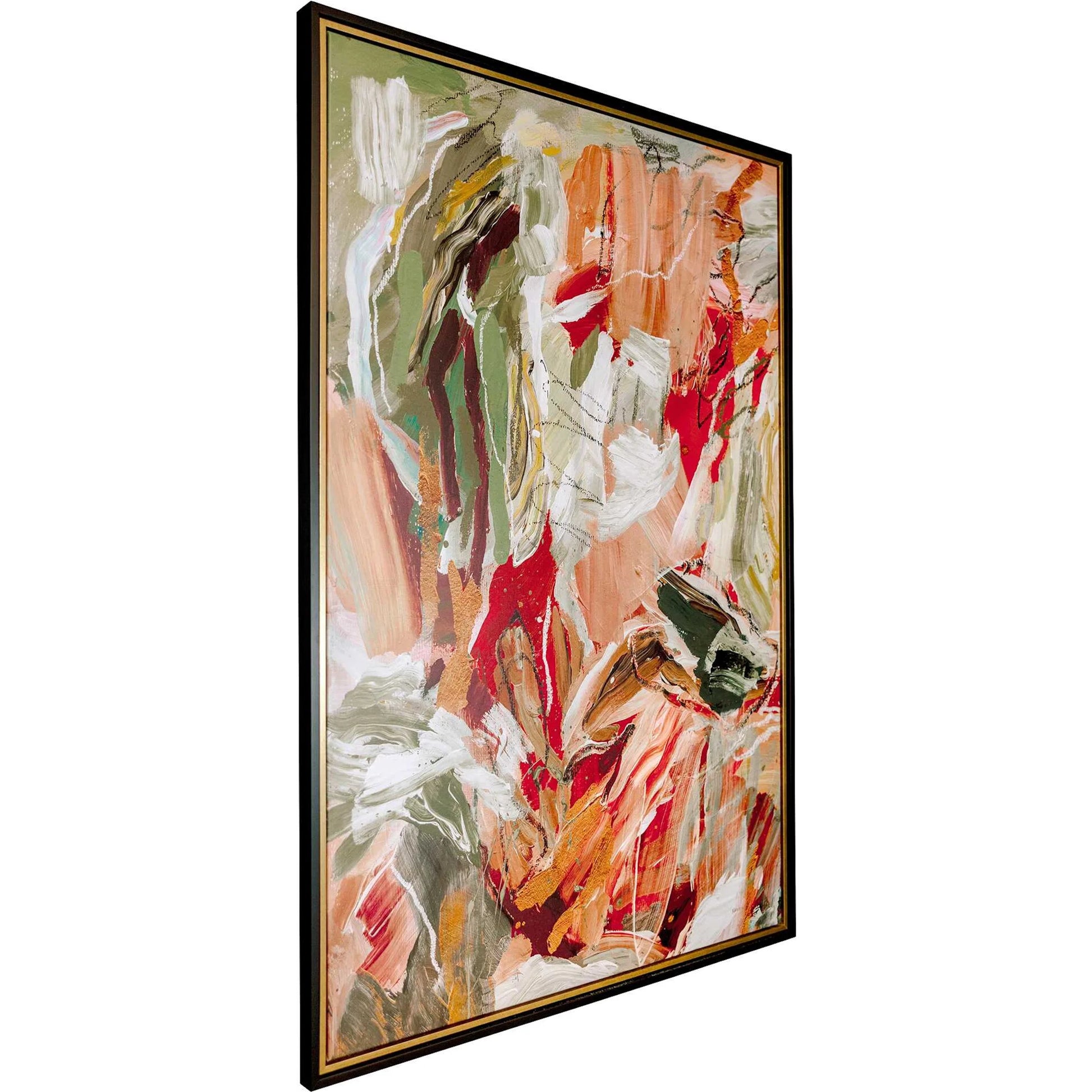 Garden City Abstract Art by Uttermost. Made from solid wood, canvas in a unique style.