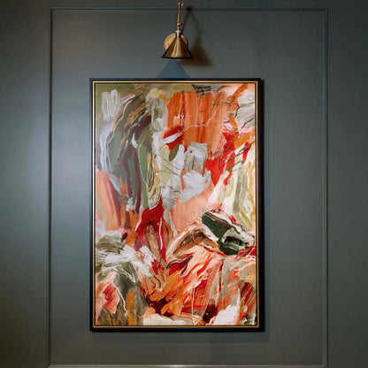 Garden City Abstract Art by Uttermost. Made from solid wood, canvas in a unique style.