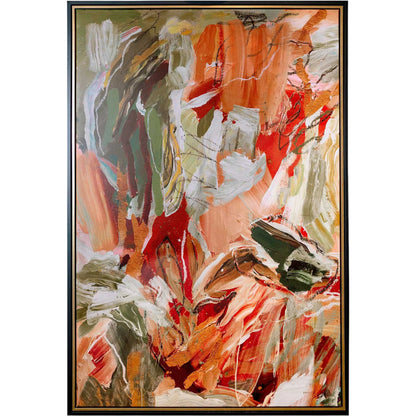Garden City Abstract Art by Uttermost. Made from solid wood, canvas in a unique style.