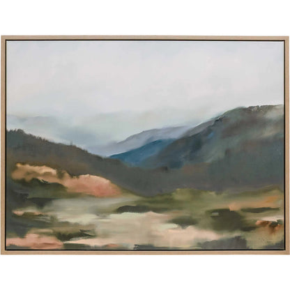 Fading Memory Landscape Art by Uttermost. Made from solid wood, canvas in a unique style.