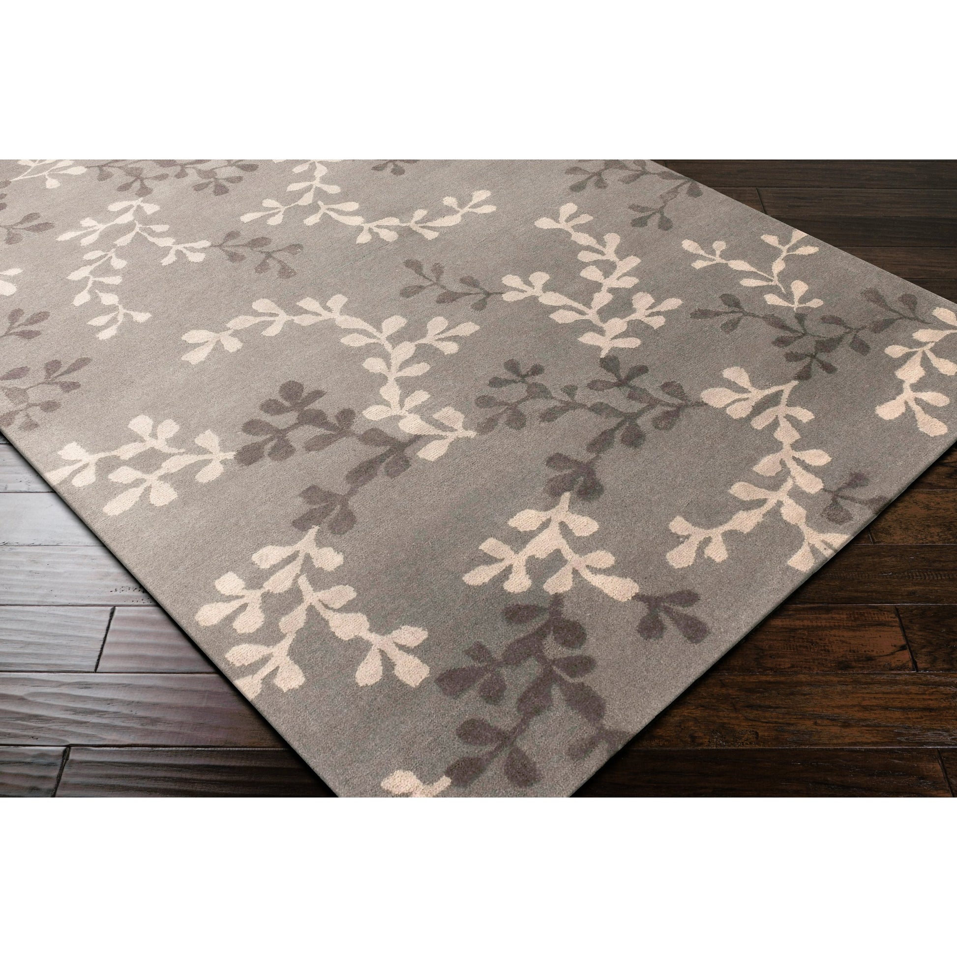 Artist Studio Rug - 1721 by Surya in charcoal, light beige. Made from 100% new zealand wool in a unique style.