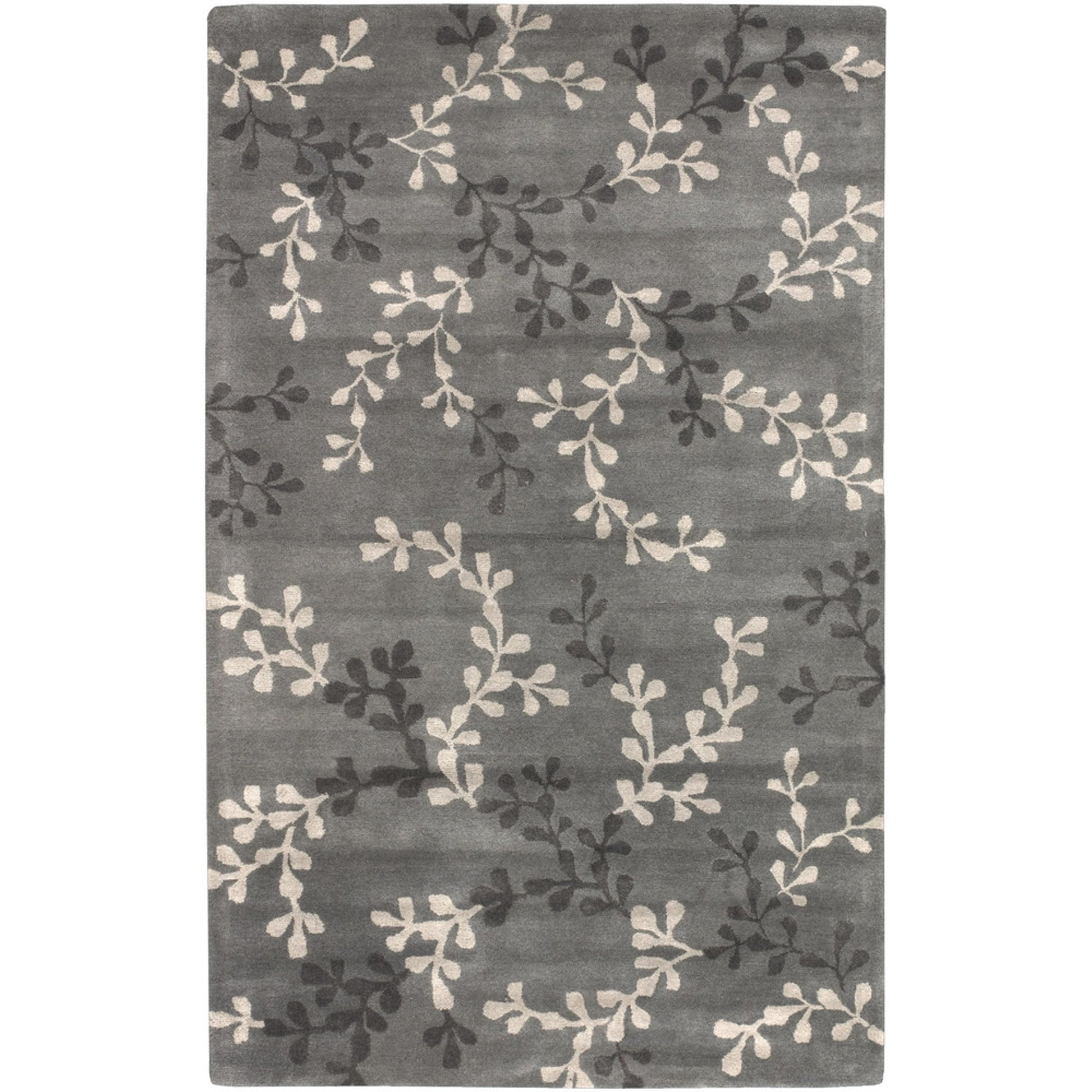 Artist Studio Rug - 1721 by Surya in charcoal, light beige. Made from 100% new zealand wool in a unique style.
