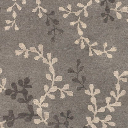 Artist Studio Rug - 1721 by Surya in charcoal, light beige. Made from 100% new zealand wool in a unique style.