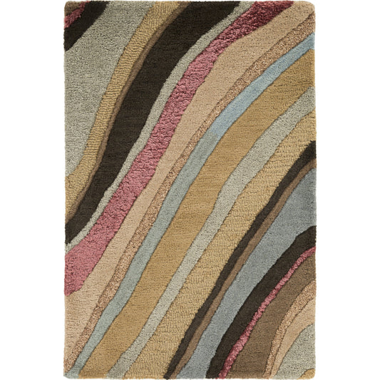 Artist Studio Rug - 1143 by Surya in multi. Made from 100% new zealand wool in a unique style.