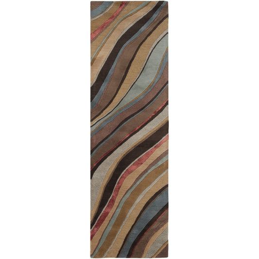 Artist Studio Rug - 1143 by Surya in multi. Made from 100% new zealand wool in a unique style.
