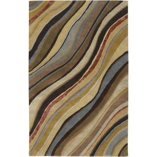 Artist Studio Rug - 1143 by Surya in multi. Made from 100% new zealand wool in a unique style.