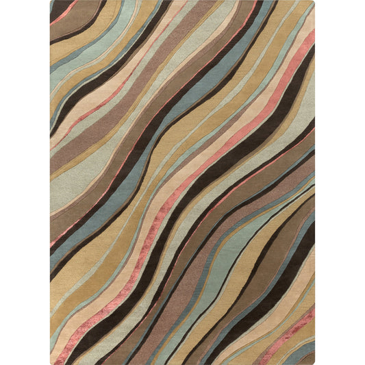 Artist Studio Rug - 1143 by Surya in multi. Made from 100% new zealand wool in a unique style.